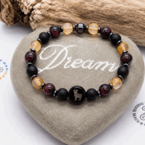 Bracelet Astrologique Bélier Homme en Pierres Naturelles
