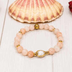 Bracelet Aventurine rose - Créateur près de rennes