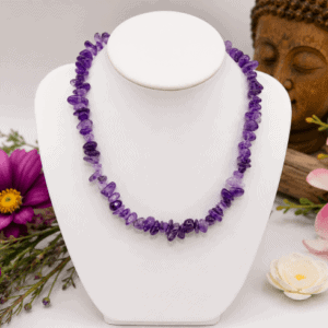 Collier Baroque en Améthyste – Sérénité et intuition