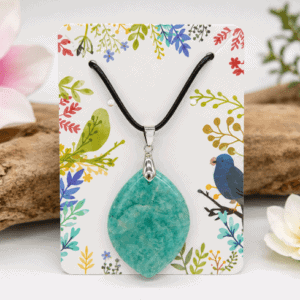Pendentif en Amazonite – Harmonie et communication