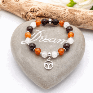 Bracelet Astrologique Bélier en Pierres Naturelles