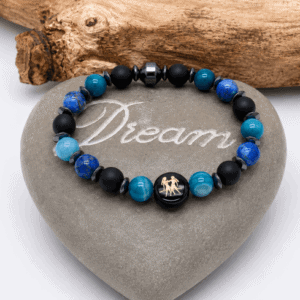 Bracelet Astrologique Gémeaux en Pierres Naturelles