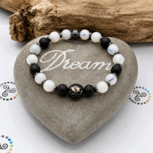 Bracelet Astrologique Poisson en Pierres Naturelles