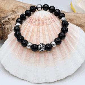 Bracelet Tourmaline Noire 8 mm – Protection et ancrage