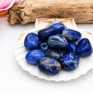 Pierre roulée Sodalite 20 à 25 mm environ