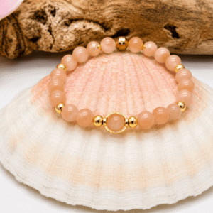 Bracelet Pierre de Soleil 6 mm élastique – Joie, vitalité et confiance intérieure