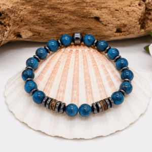Bracelet apatite naturel : émotions, confiance et expression