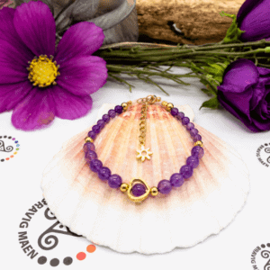 Bracelet Améthyste – Calme et Recentrage