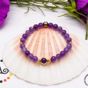 Bracelet Améthyste – Équilibre et Énergie Apaisante