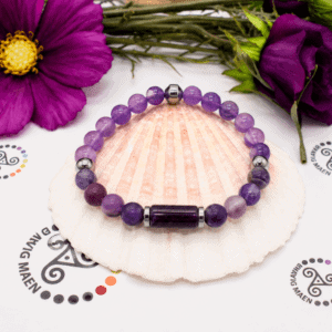 Bracelet Améthyste – Lâcher-prise et Équilibre