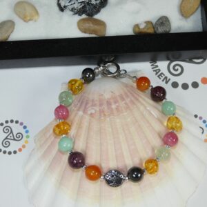 Bracelet Chemin de Vie 8 mm – Fermoir Tibétain