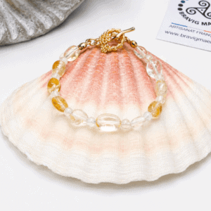 Bracelet Citrine – Abondance, énergie positive et bonne humeur
