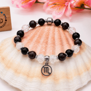 Bracelet Astrologique Scorpion en Pierres Naturelles