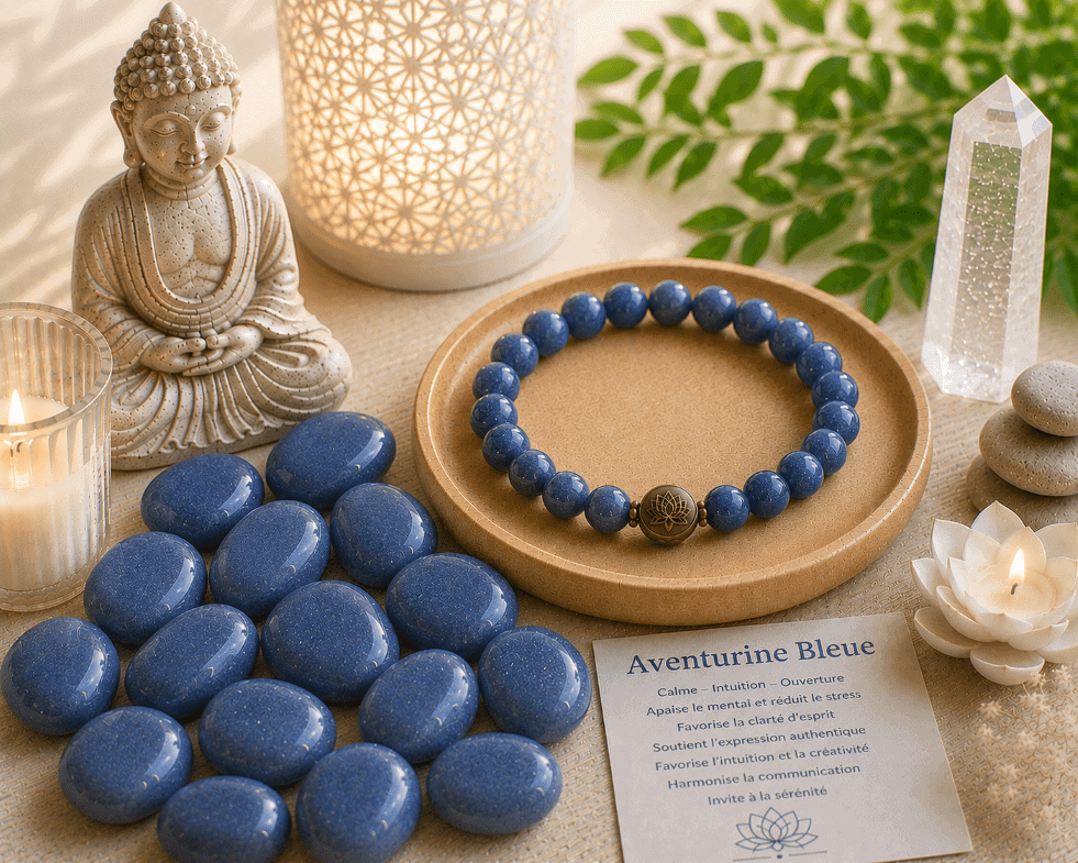aventurine bleue propriétés et vertus