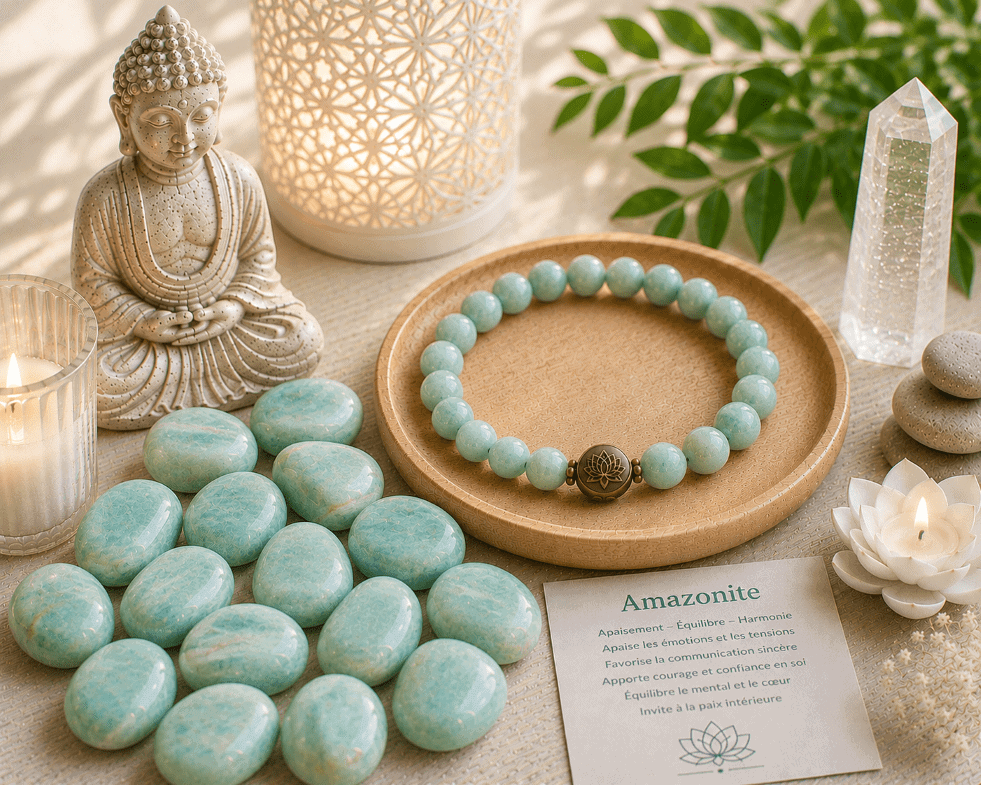 Amazonite — Vertus, signification et propriétés