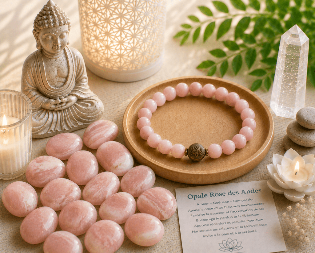 Opale rose - Vertus, signification et propriétés