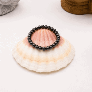 Bracelet Magnétite 6 mm – Ancrage & Confort Articulaire Créateur breton