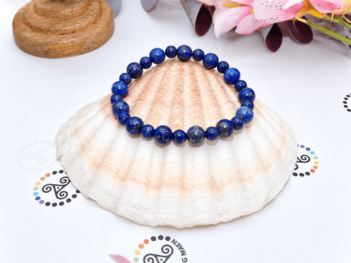 Lapis Lazuli 8 et 6 mm