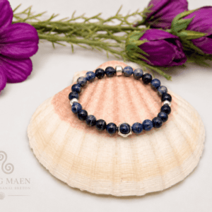 Bracelet en sodalite élastique