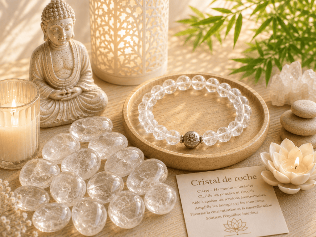 vertus et propriétés du cristal de roche