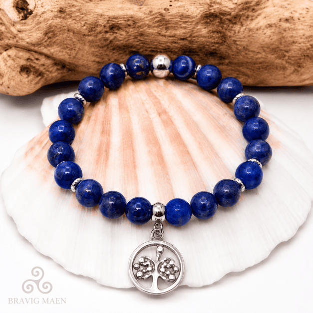 Bracelet en lapis lazuli