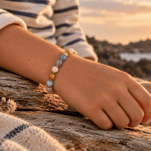 Bracelet pierres naturelles enfant