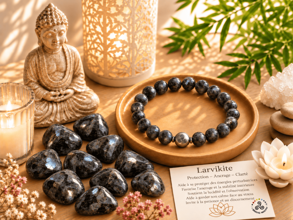 Larvikite vertus et propriétés